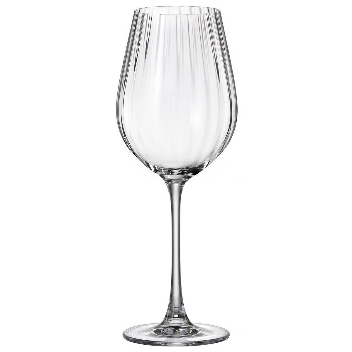 Pahar de vin Bohemia Crystal Optic Transparent 6 Unități 500 ml - Inovamarket