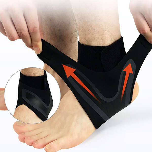 Bandaj pentru Picior Benda-Foot cu Suport Ajustabil și Curea Velcro - Perfect pentru Activități Fizice - S-XL