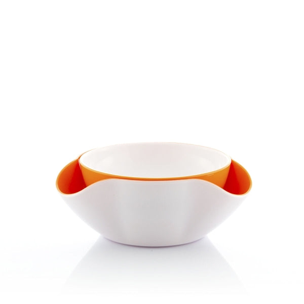 Set compact Boluri pentru Aperitive 2 în 1 Inovamarket, design modern cu boluri suprapuse în culori contrastante.