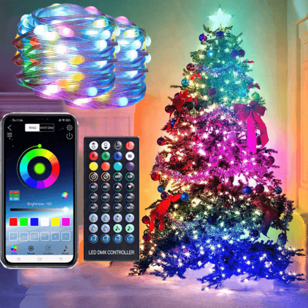 Iluminare de Sarbatori - Banda de Lumini Colorate - Inovamarket