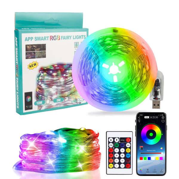Iluminare de Sarbatori - Banda de Lumini Colorate - Inovamarket