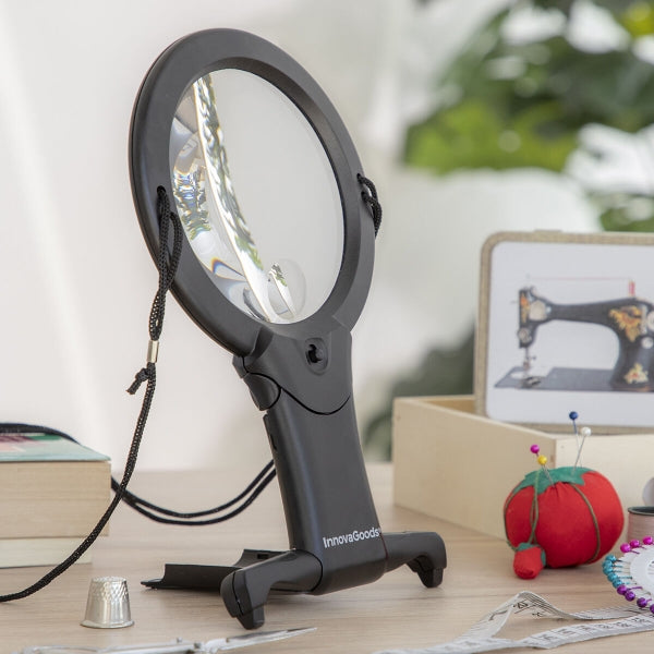 Lupă hands-free cu lumină LED Zooled Inovamarket