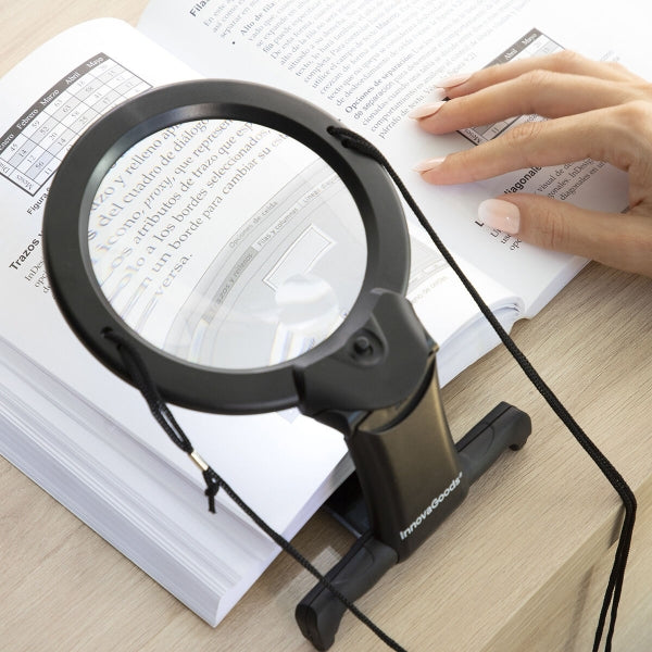 Lupă hands-free cu lumină LED Zooled Inovamarket