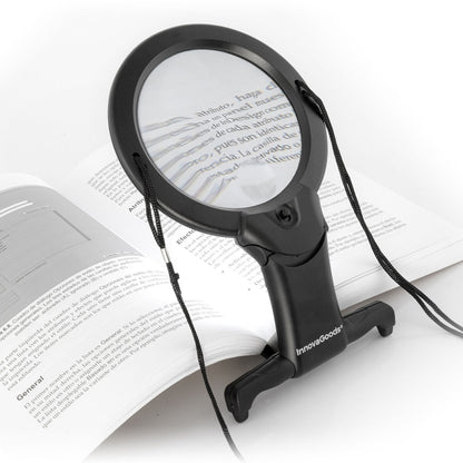 Lupă hands-free cu lumină LED Zooled Inovamarket