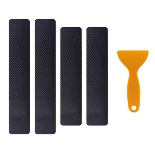 Protecții Portiere Auto Shieldix-Carbon, Set 4 Buc, Fibră Carbon