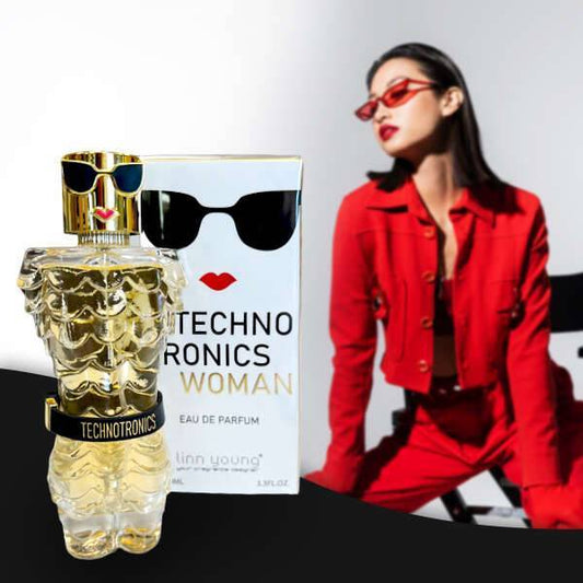 Technotronics Woman Parfum 100 ml Floral Aromatic - Mango, Iasomie, Vanilie