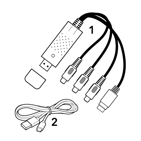 Verso Convertor Analog-Digital Stereo cu Intrări Video și USB, Ușor de Utilizat - Inovamarket