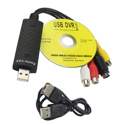 Verso Convertor Analog-Digital Stereo cu Intrări Video și USB, Ușor de Utilizat - Inovamarket